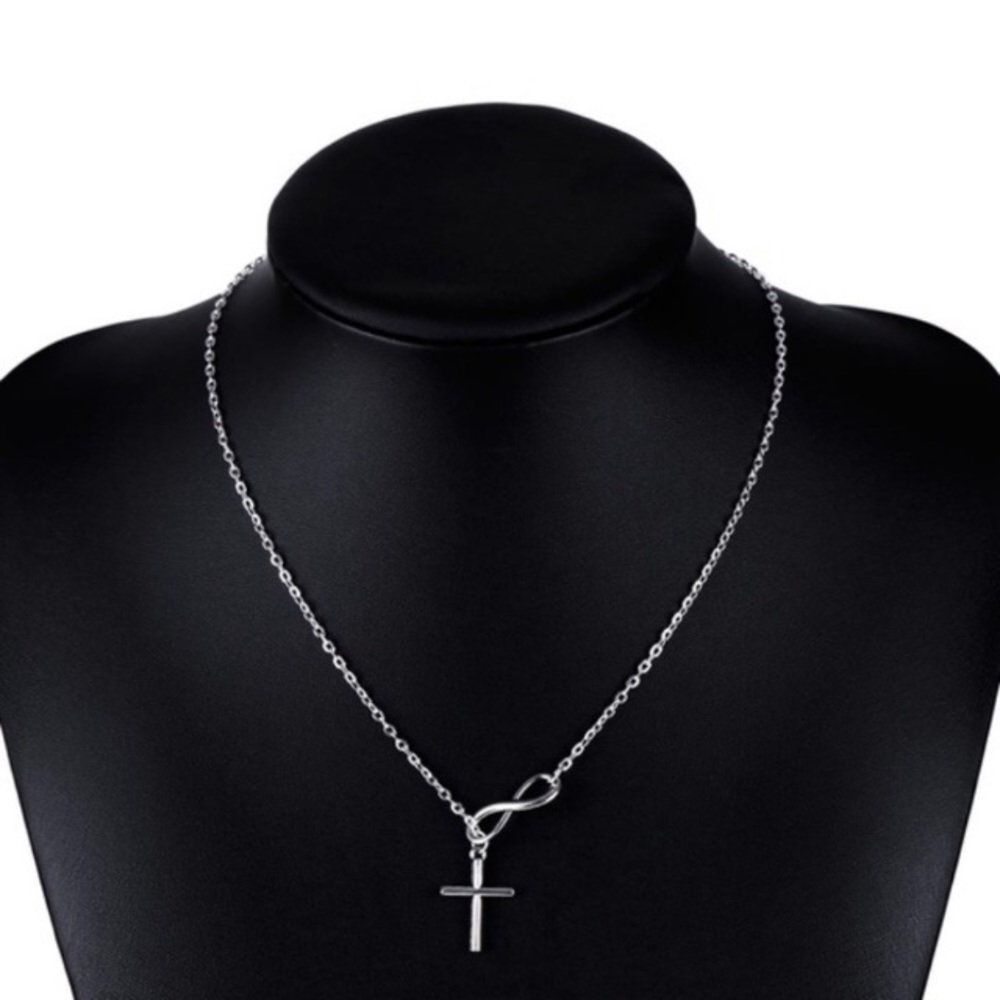 ❤️Infinity/Cross Necklace - Picture 2 of 4